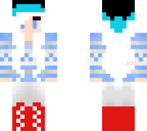 white hair santa's daughter named snow