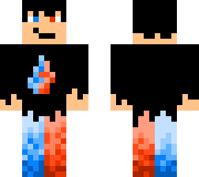 blue and red fireboy