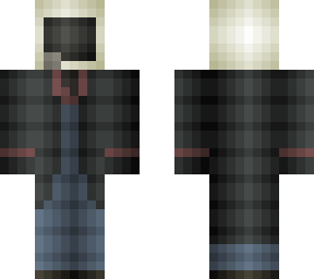 blue suited cameraman
