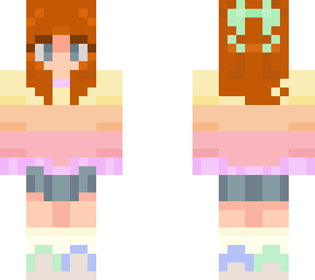 Coquette redhead fit | Minecraft Skin