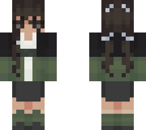 green jacket