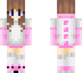 pink bunny girl fit