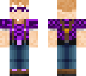 purple lumberjack