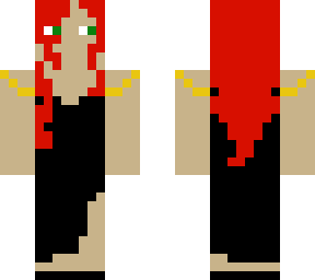 the siren with the red hair
