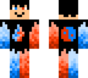 blue and red fireboy