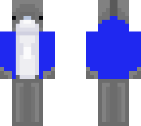 dolphin (blue jacket)