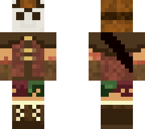 oc skin, mask on
