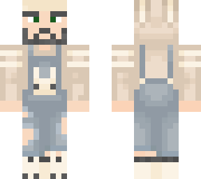 old man bunny farmer