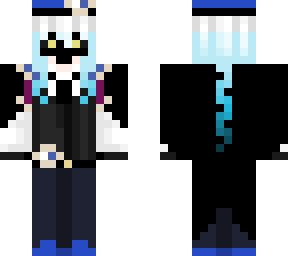 vei in a badly made dire crowley outfit