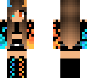 water/fire demon