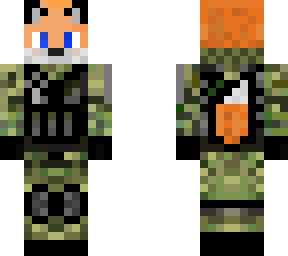 american furry soldier