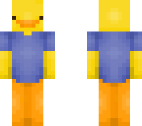 blue shirt duck// fixed