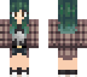 green hair