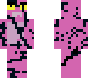 infected pink panther --------painti infectata