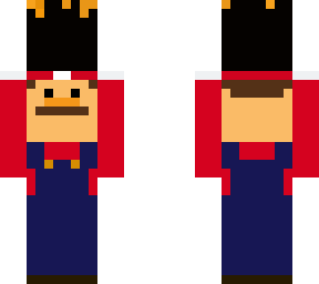 mario holding cauldron of coins. st. pattys day, skin 2