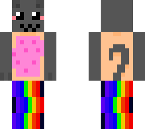 nyan cat 3 pixel (fernfeather)