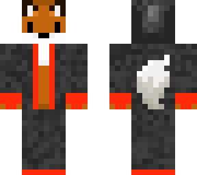 red fox with robe