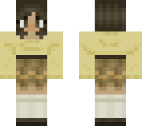 yellow sweater girl