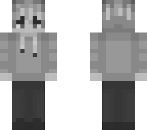 black and white, red sweater e-boy