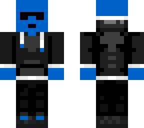 blue gamer slime