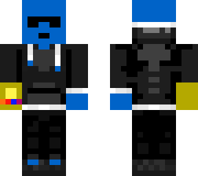 blue gamer slime with infinity gauntlet fixed