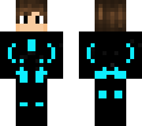 blue robot boy