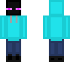 enderman with clothes
