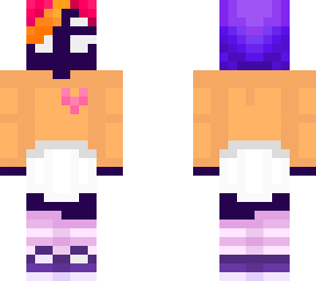 sunset/space inspired oc
