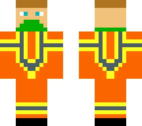 worker with a green mask