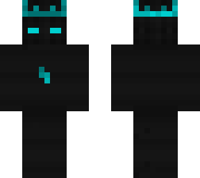cyan demon with crown
