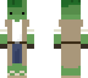 frog traveler thing but with somthing on his head so he doesnt look bald