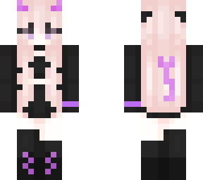 pink devil girl edit