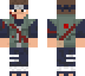 shippuden mastery (iruka ruffed up)