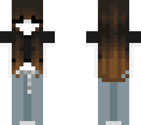 black shirt egirl