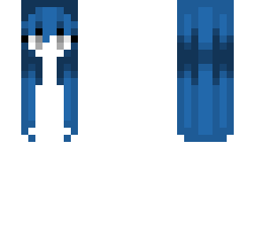 female hair base - navy blue v2