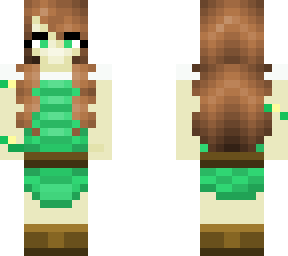 greenclothesgirlskin