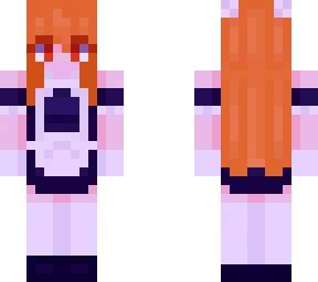 orange haired maid (karon) edit