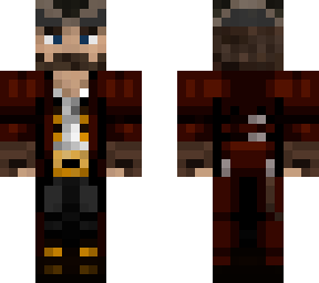 pirate captain (with hat)