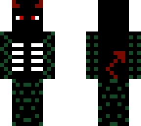 some demon skin i threw together