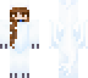 brown hair light fury onesie