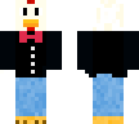 chicken in a suit