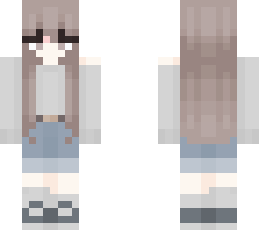 matching jeans and white sweater (girl)