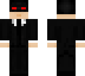 suit skin with mask