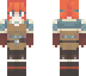 Triss Merigold Minecraft Skin