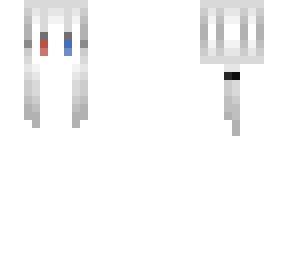base ~ white hair & red + blue eyes (w elf ears)