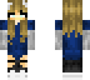blond girl w sweater