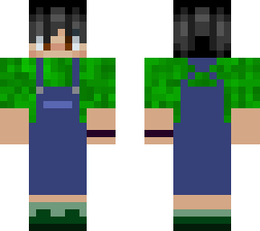 green overalls