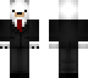polar bear with red suit