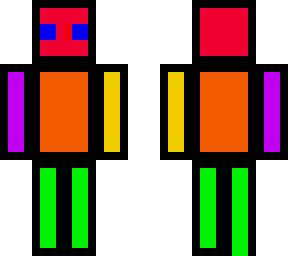 colored cheese man