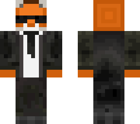 fox with suit